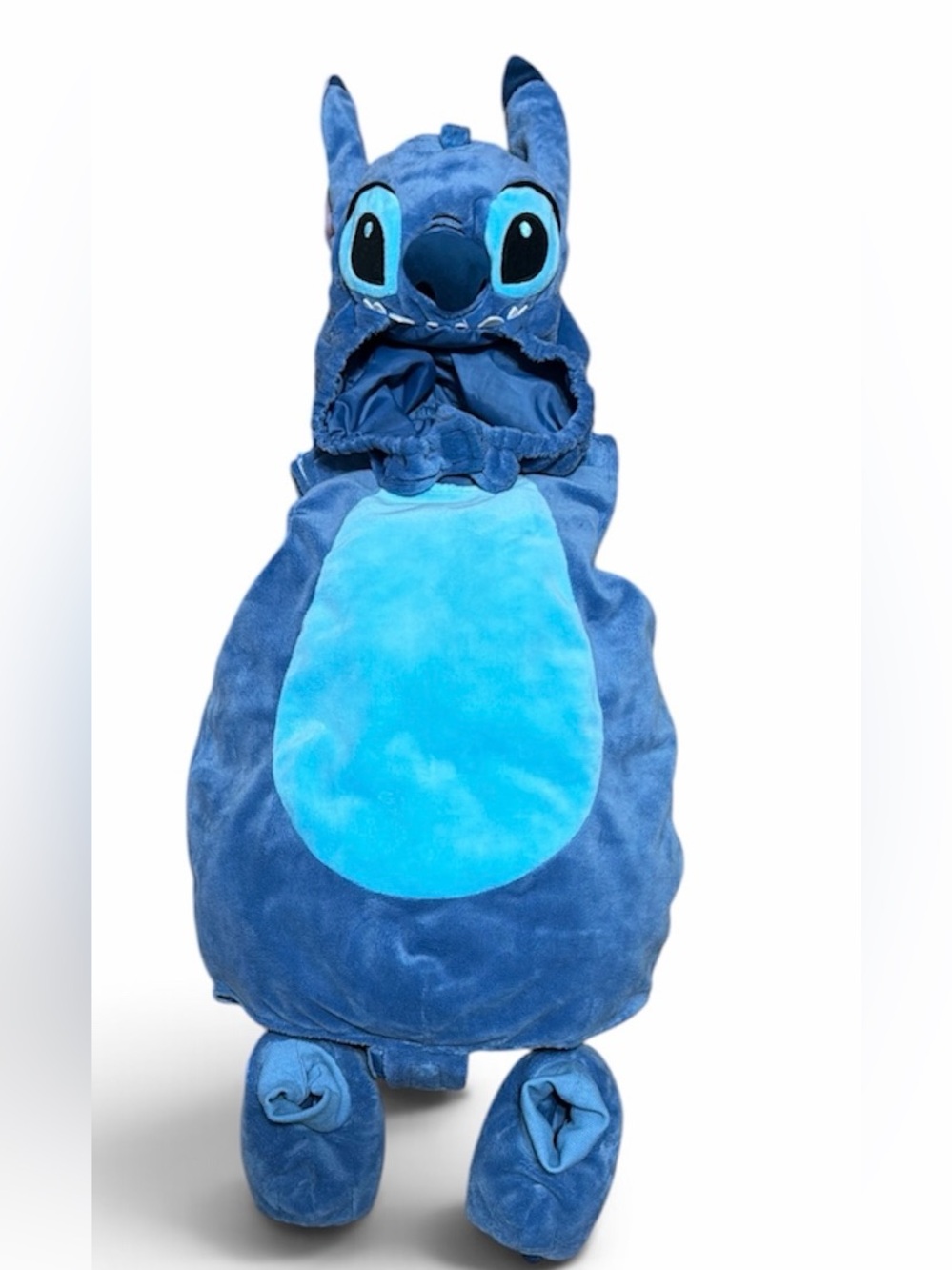 Disney Lilo & Stitch Toddler Costume 18–24M Plush 2-Piece + Foot Covers - Picture 3 of 9